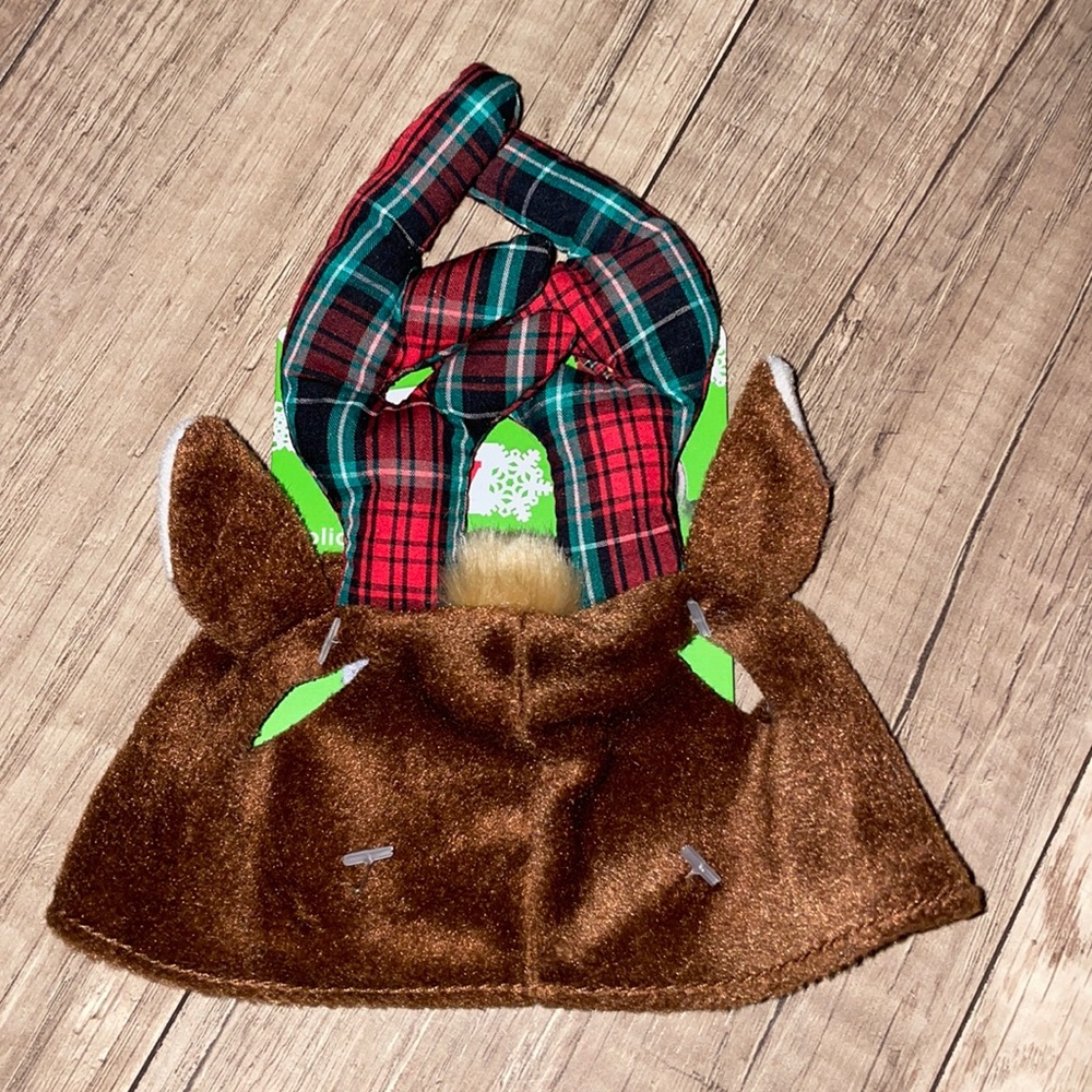 Petco NWT Christmas holiday season cat pet antlers costume antlers